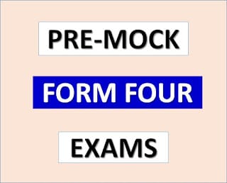 Pre-Mock Exams for Form Four – All Regions