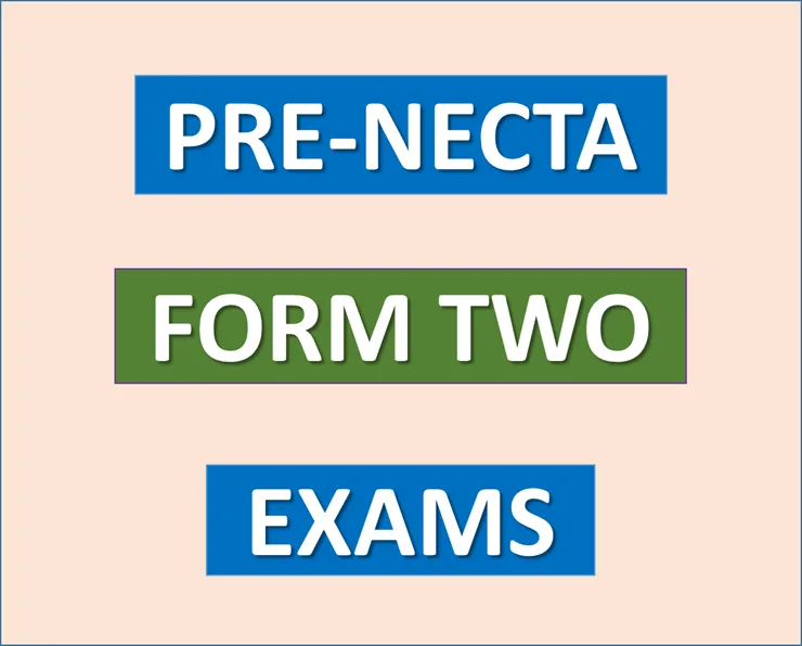 Pre-Necta Exams for Form Two – All Regions