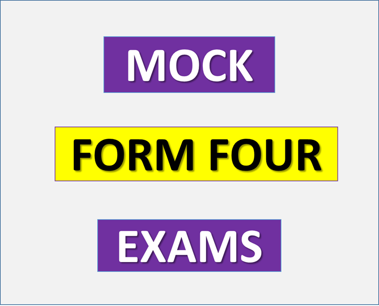 Mock Exams for Form Four – All Regions