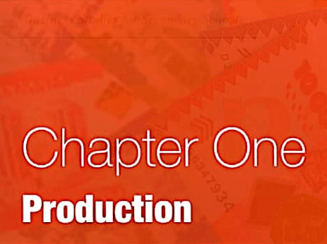 BUSINESS STUDIES – Form 2 | Topic 1 – PRODUCTION