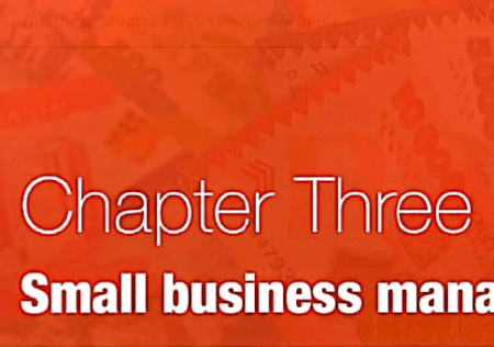 BUSINESS STUDIES – Form 2 | Topic 3 – SMALL BUSINESS MANAGEMENT