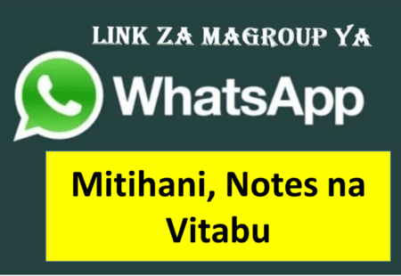 Magroup ya Mitihani na Notes Tanzania ( WhatsApp Groups) – Jiunge na Pakua
