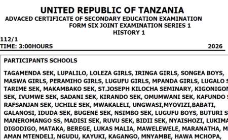 Paschal Joint – Solved Exams | Form Six 2026 | Download Exams with Answers