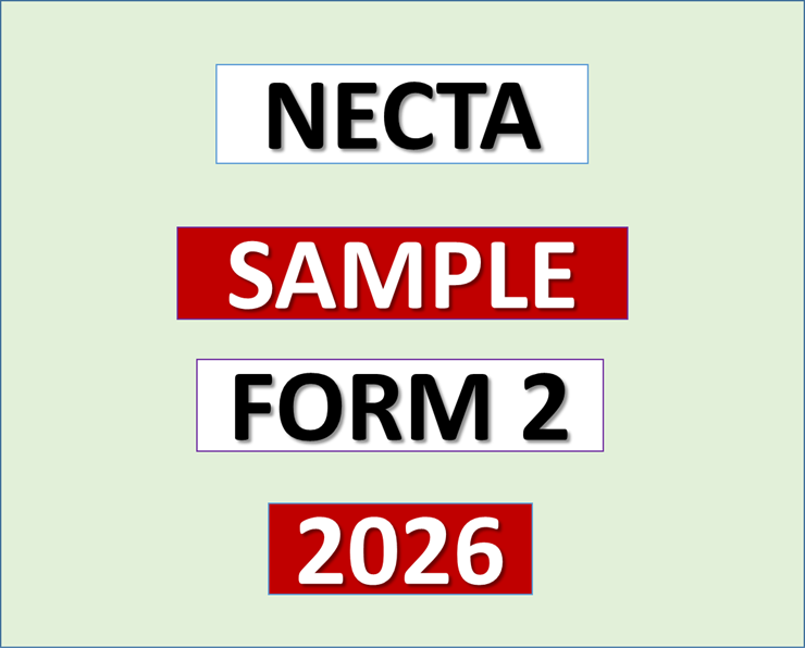 Necta Sample – Form Two | Pilot Exams 2026 – Download All Subjects