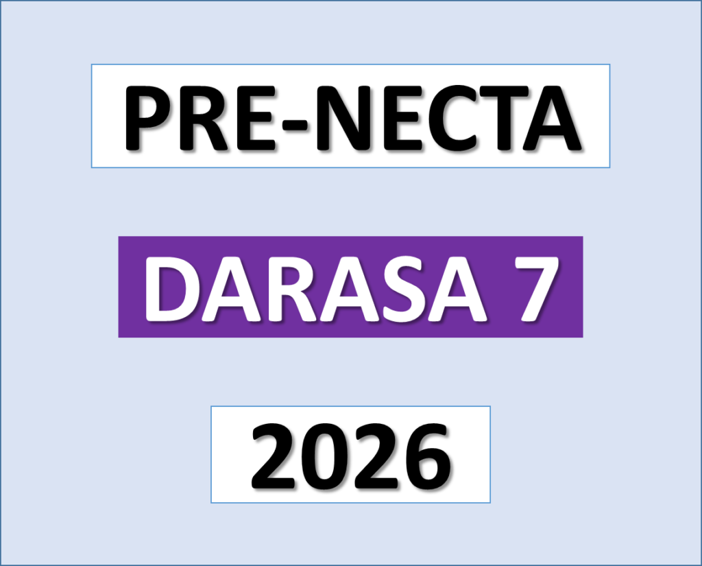 Mitihani ya Mock na Pre-Necta | Darasa la Saba 2026 | Pakua Mikoa yote