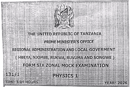 Southern Highlands – Form Six | Mock Exams 2026 | Download All Subjects – (Katavi, Mbeya, Njombe, Ruvuma and Songwe Regions)