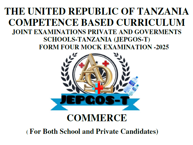 Jepgos – Form Four | Mock Exams 2025 | Download All Subjects