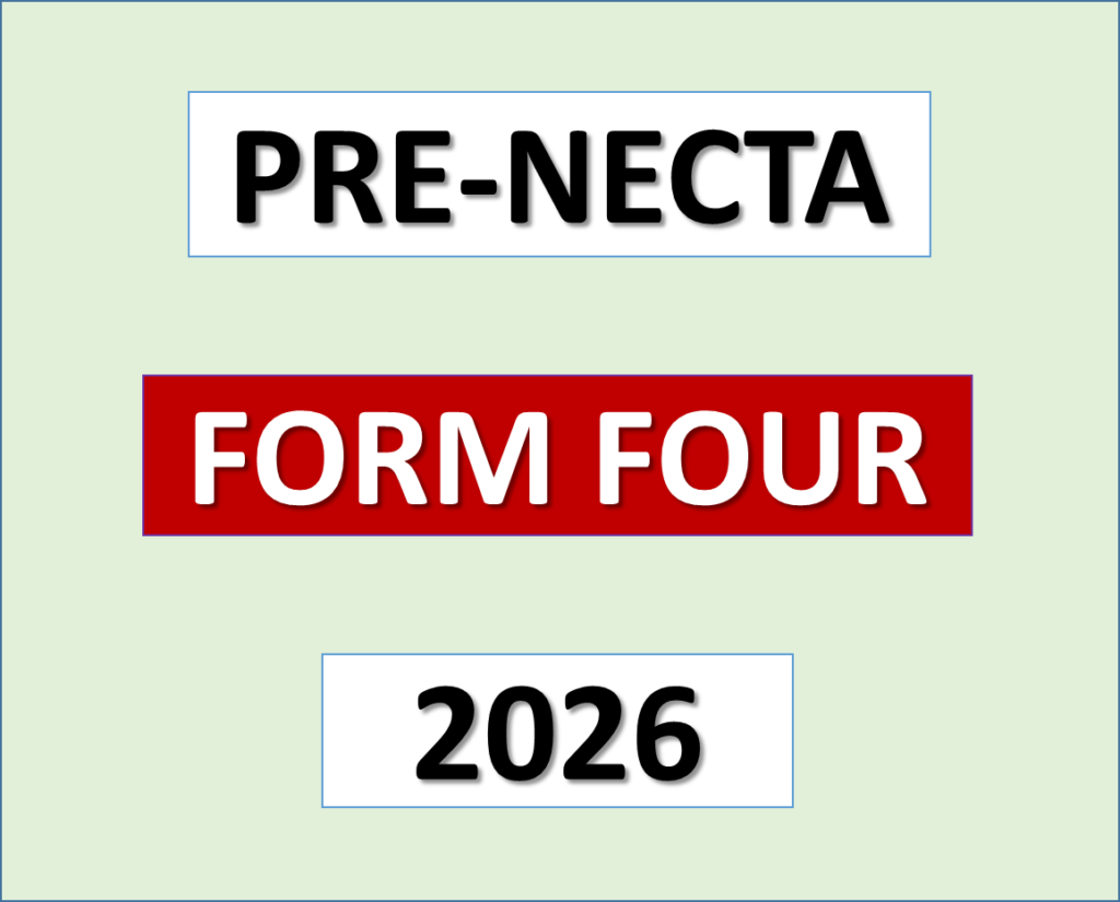 Pre-Necta Exams | Form Four | 2026 – Download All Regions and Subjects