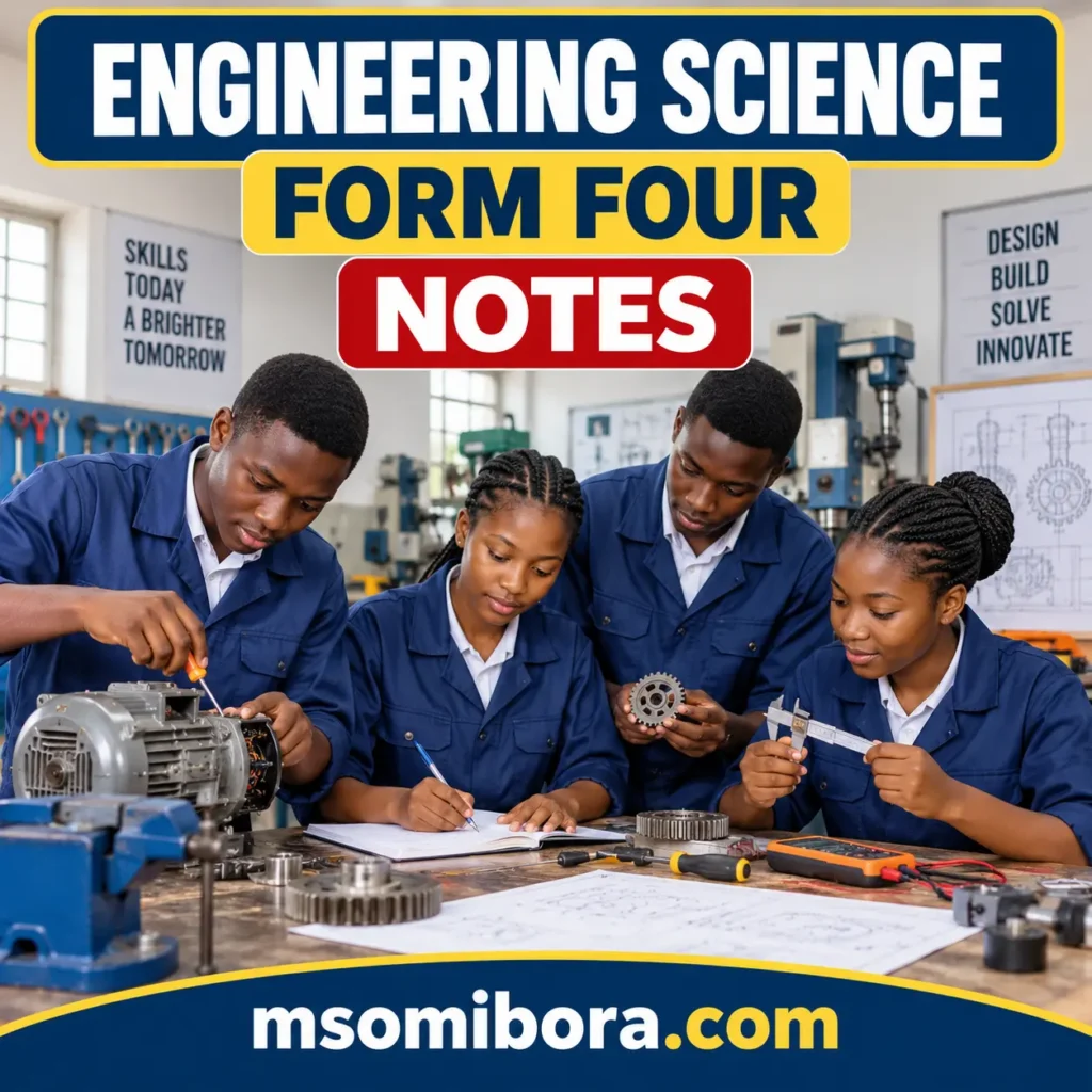 Engineering Science for Form Four | All Topics | Full Notes