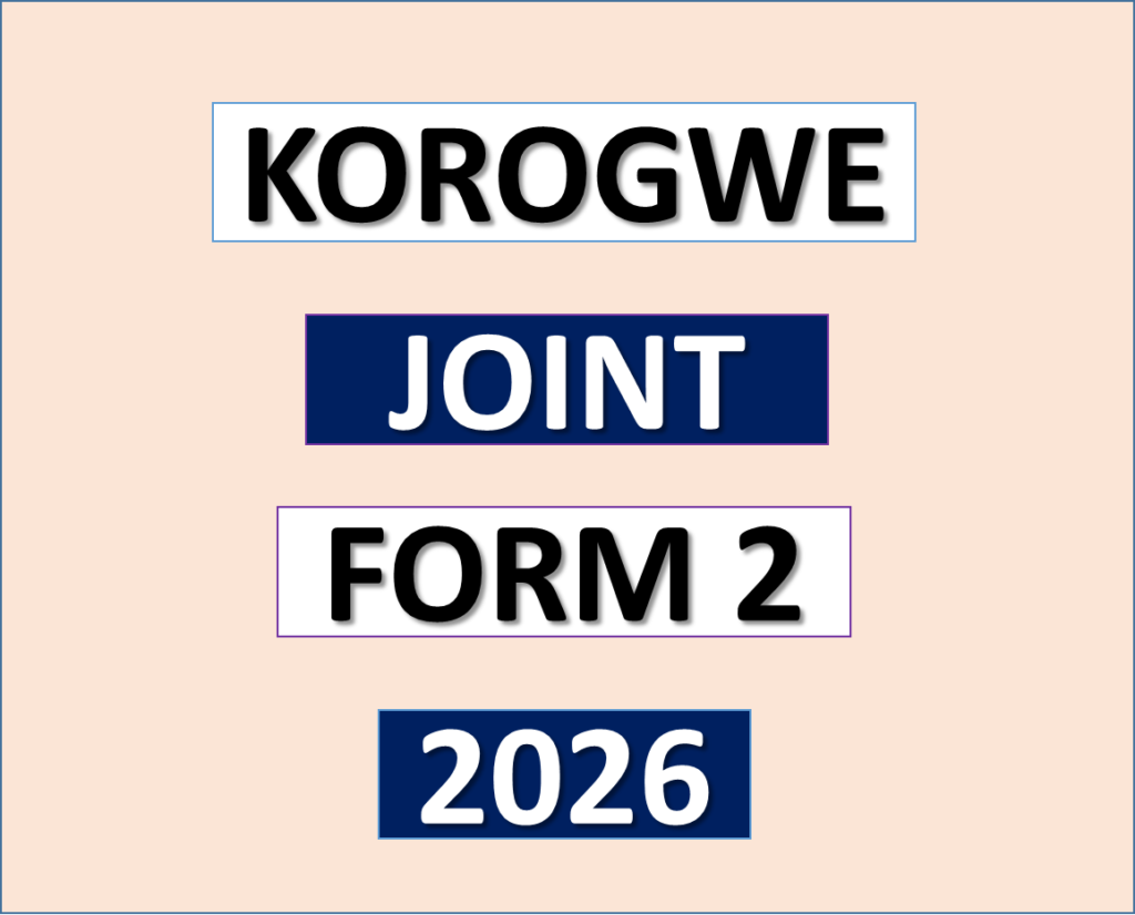 Korogwe (Mombo) – Form Two | Joint Exams 2026 | Download All Subjects